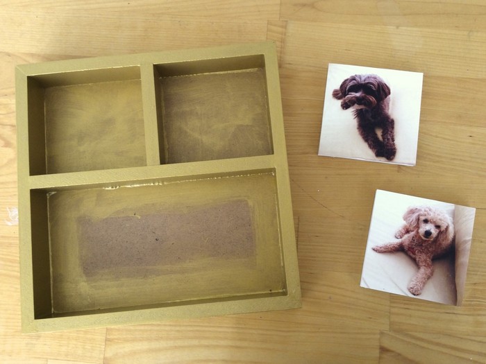 Craft Project:Pet Paw Keepsake Shadow Box 11